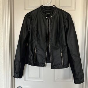 Brand new EXPRESS faux leather jacket
